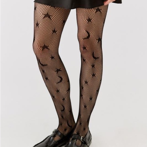 Urban Outfitters Accessories - Celestial Fishnet Tight